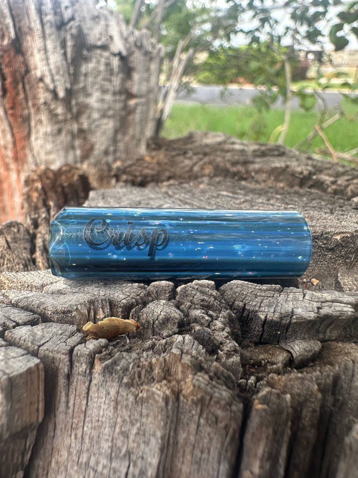 12mm crushed opal w/faceted mouthpiece  #112