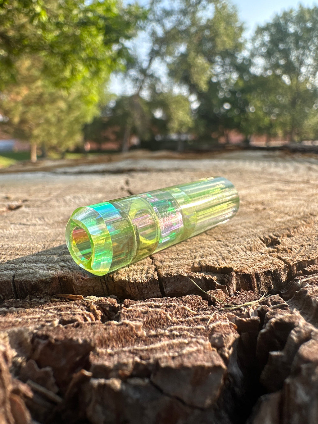dichroic glass tip. w/10.5mm  L38mm.  #91