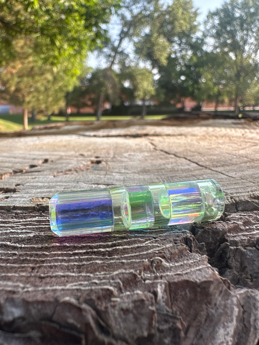dichroic glass tip  10mm  L/40mm. #94