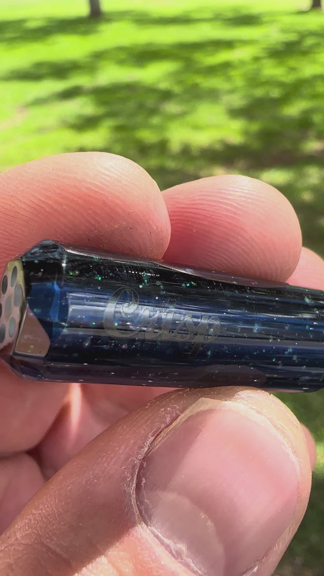 13mm. L/38  faceted crushed opal. #138