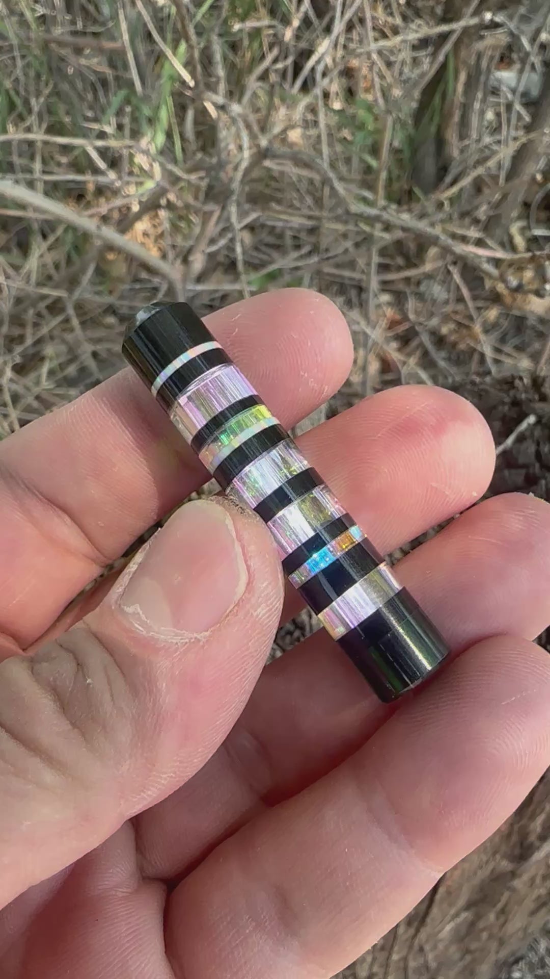 Dichroic/opal/glass tip