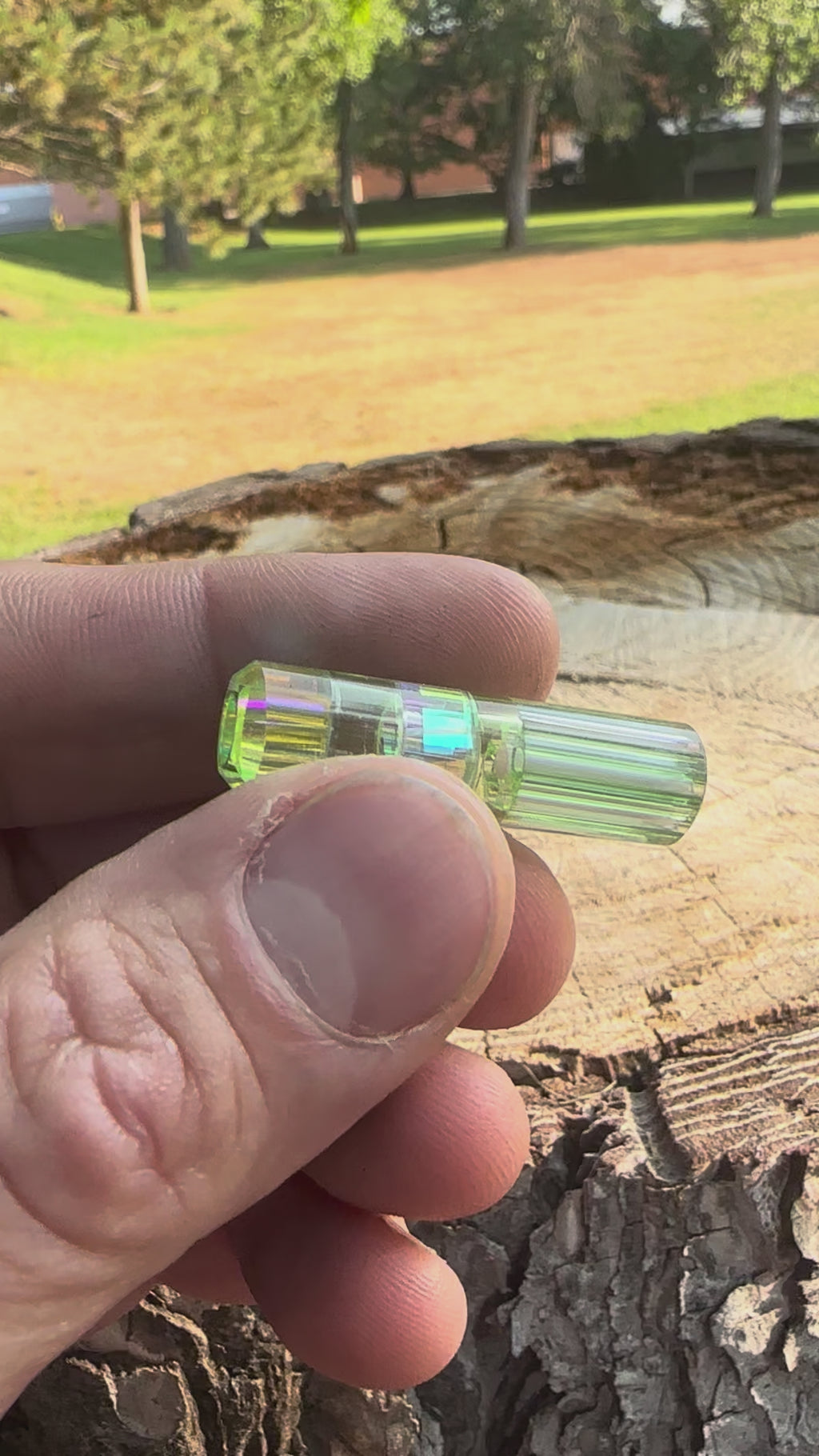 dichroic glass tip. w/10.5mm  L38mm.  #91