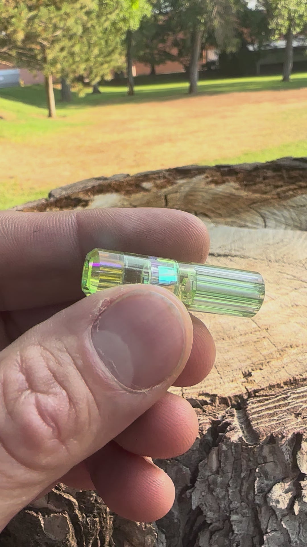 dichroic glass tip. w/10.5mm  L38mm.  #91